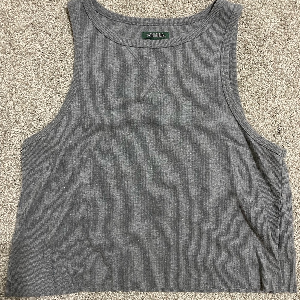 Womens Adult Small grey crop top